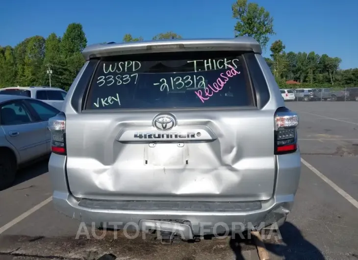 TOYOTA 4RUNNER 2019 vin JTEZU5JR9K5213312 from auto auction Iaai