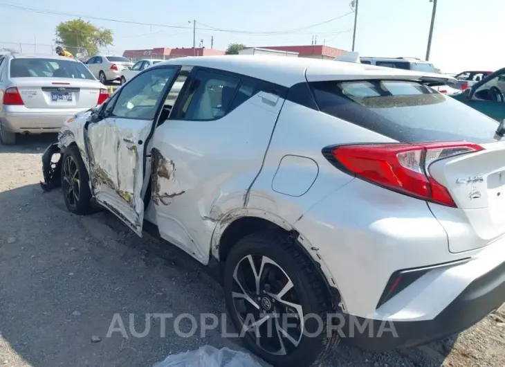 TOYOTA C-HR 2020 vin JTNKHMBX1L1080258 from auto auction Iaai