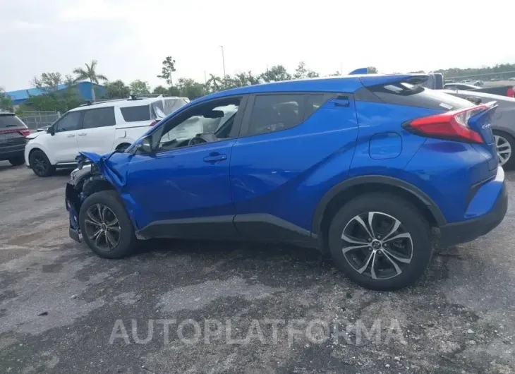 TOYOTA C-HR 2019 vin JTNKHMBX7K1060272 from auto auction Iaai