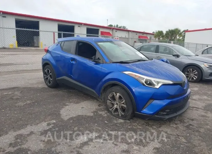 TOYOTA C-HR 2019 vin JTNKHMBX7K1060272 from auto auction Iaai