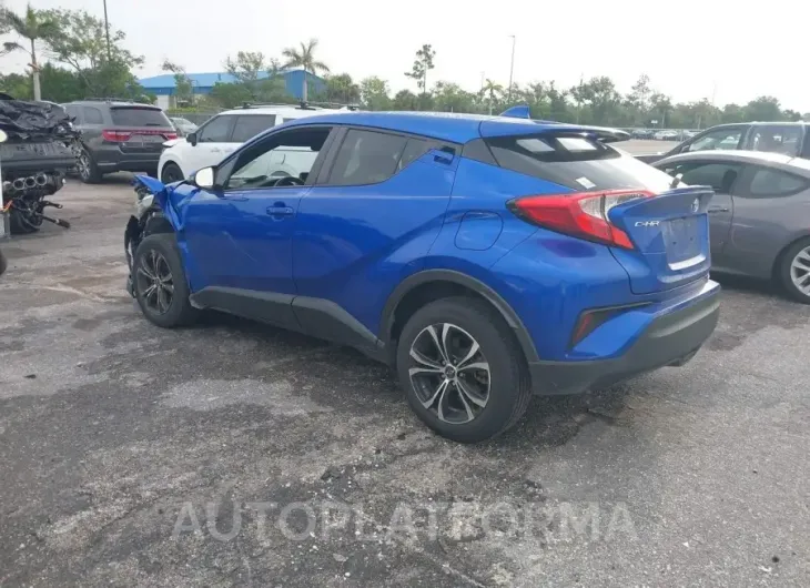 TOYOTA C-HR 2019 vin JTNKHMBX7K1060272 from auto auction Iaai