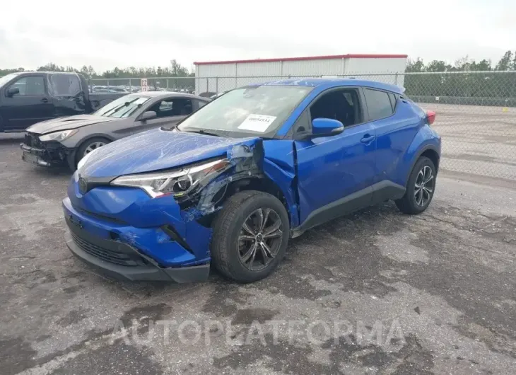 TOYOTA C-HR 2019 vin JTNKHMBX7K1060272 from auto auction Iaai