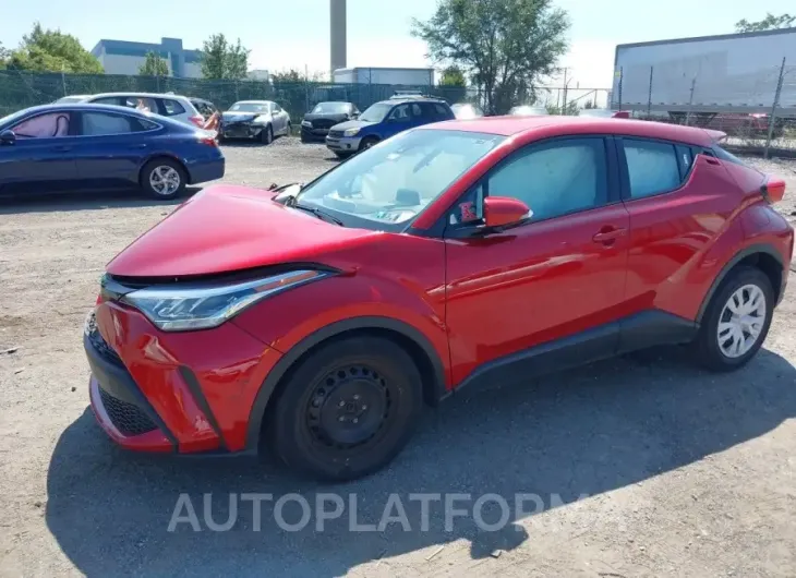 TOYOTA C-HR 2020 vin NMTKHMBX3LR115789 from auto auction Iaai