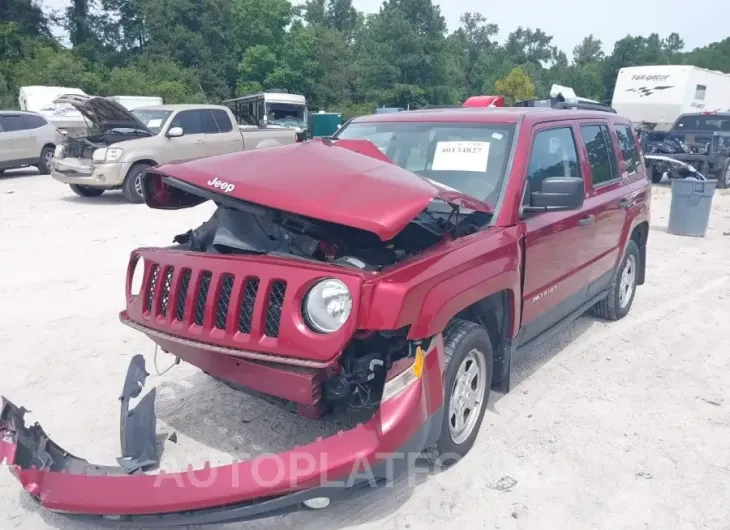 JEEP PATRIOT 2015 vin 1C4NJRBB6FD269868 from auto auction Iaai