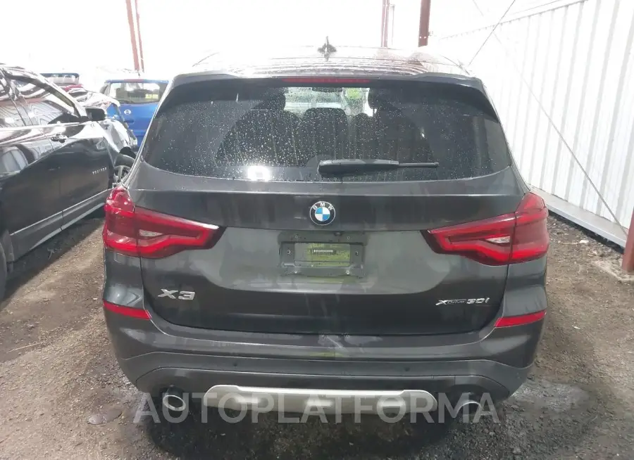 BMW X3 2019 vin 5UXTR9C59KLP93653 from auto auction Iaai