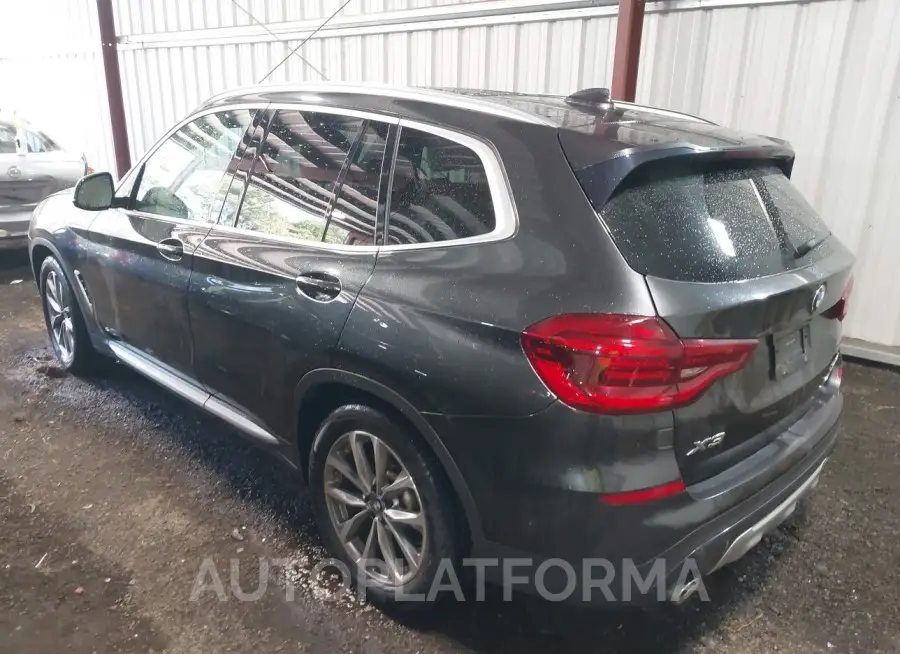 BMW X3 2019 vin 5UXTR9C59KLP93653 from auto auction Iaai