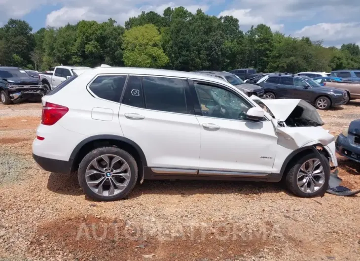 BMW X3 2016 vin 5UXWX7C53G0S16035 from auto auction Iaai