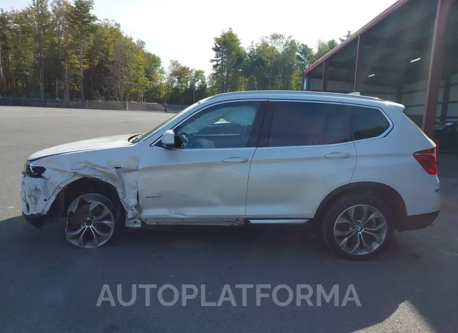 BMW X3 2016 vin 5UXWX9C51G0D91222 from auto auction Iaai