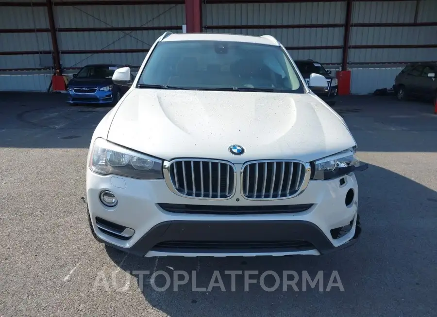 BMW X3 2016 vin 5UXWX9C51G0D91222 from auto auction Iaai