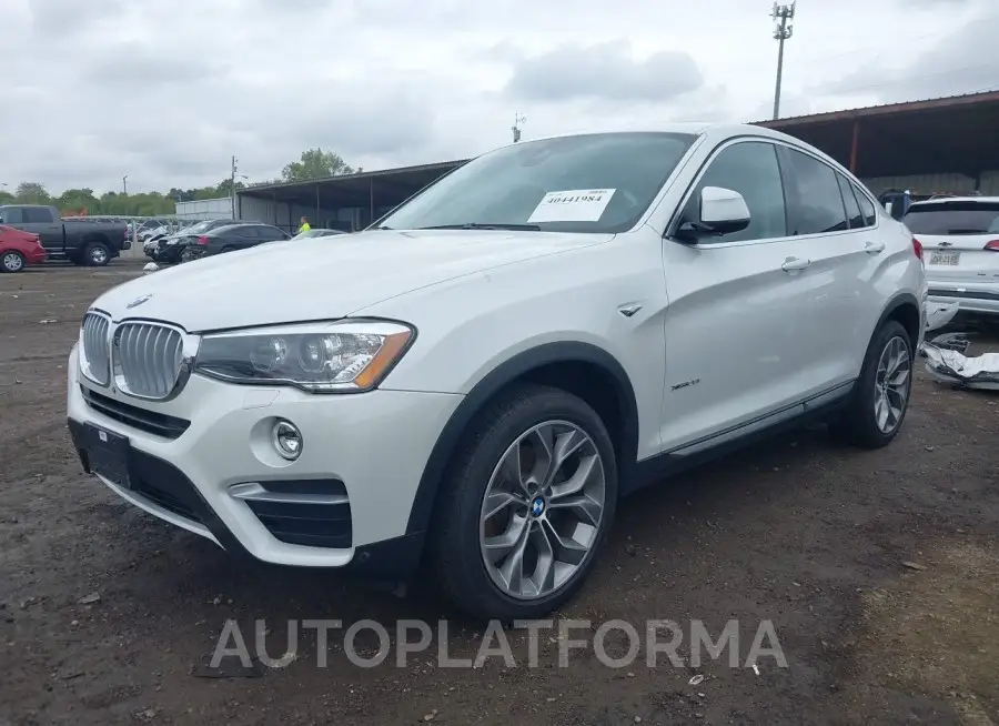 BMW X4 2017 vin 5UXXW3C30H0T80102 from auto auction Iaai