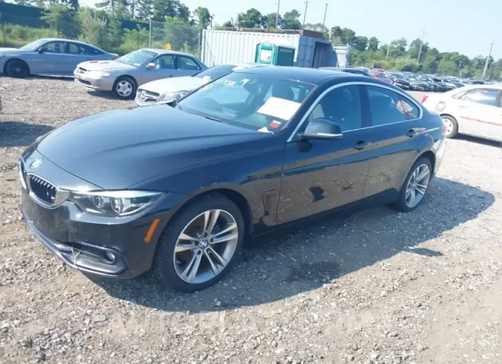 BMW 4 SERIES 2019 vin WBA4J3C54KBL08428 from auto auction Iaai