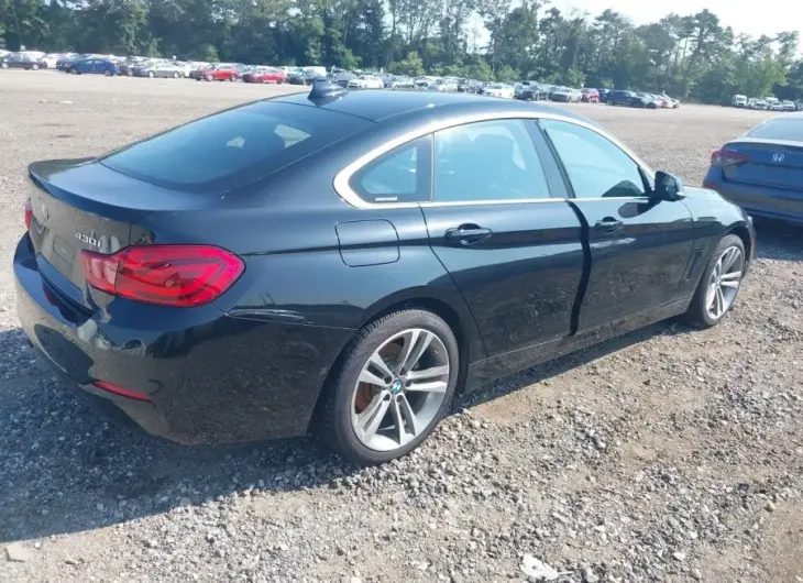 BMW 4 SERIES 2019 vin WBA4J3C54KBL08428 from auto auction Iaai