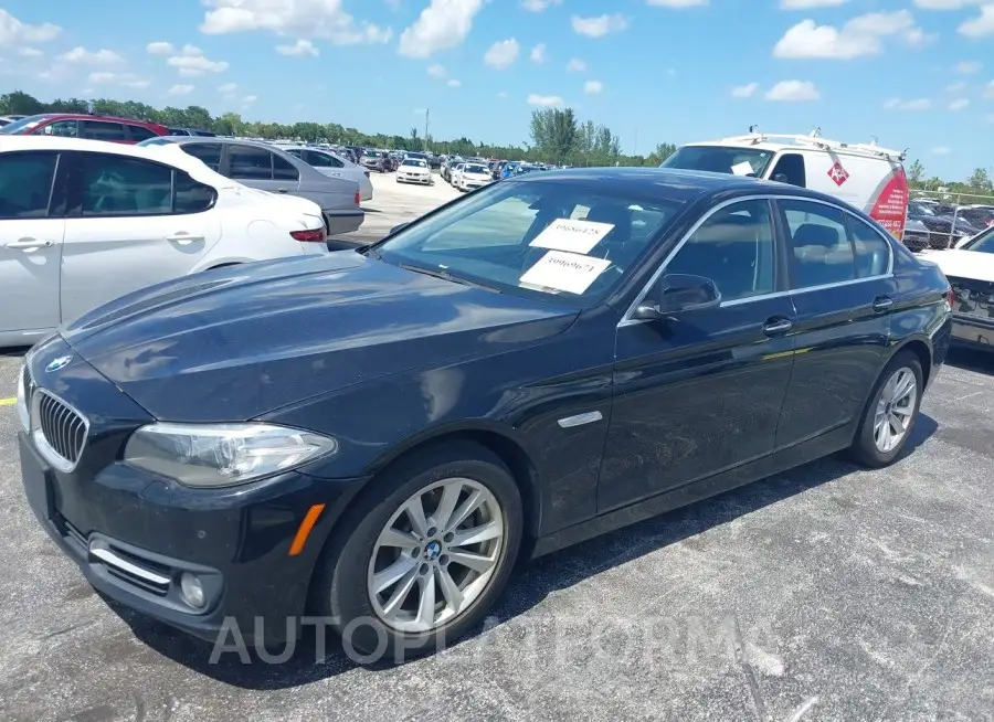 BMW 528I 2016 vin WBA5A5C51GG349531 from auto auction Iaai