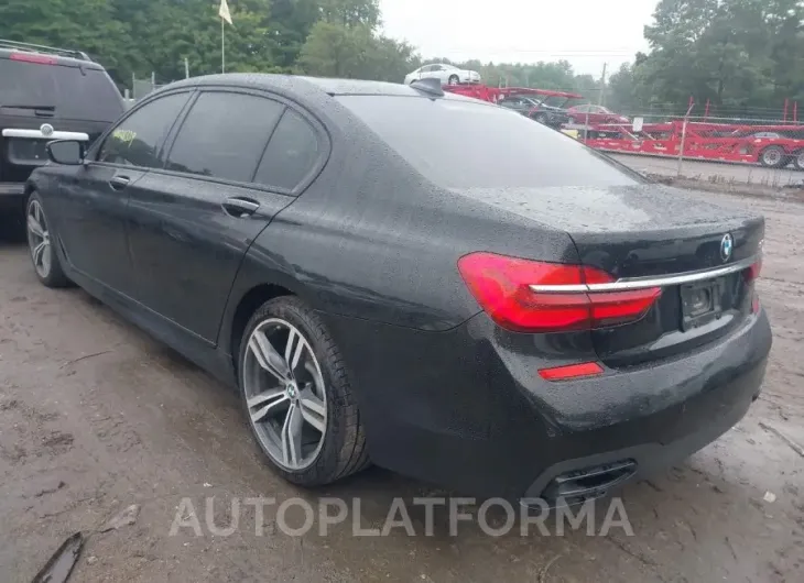 BMW 740I 2019 vin WBA7E2C53KB454198 from auto auction Iaai