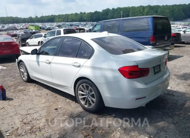 BMW 320I 2017 vin WBA8A9C33HK620526 from auto auction Iaai