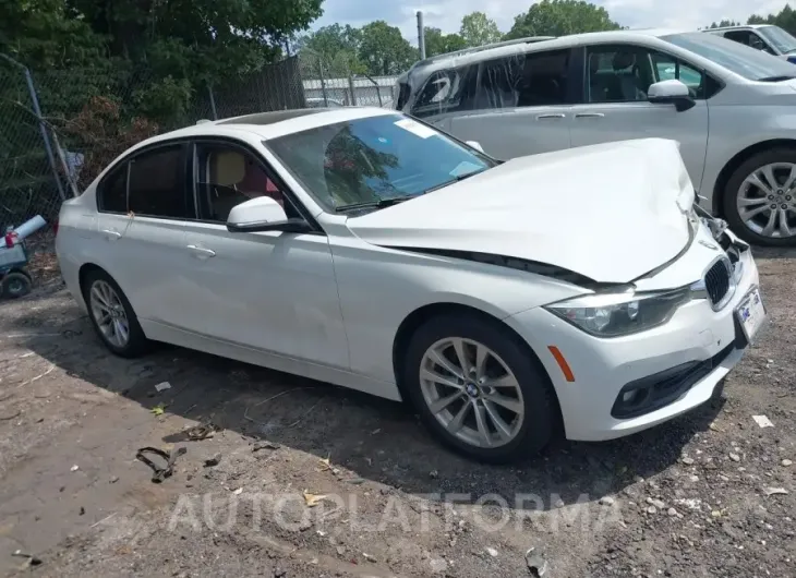 BMW 320I 2017 vin WBA8A9C33HK620526 from auto auction Iaai