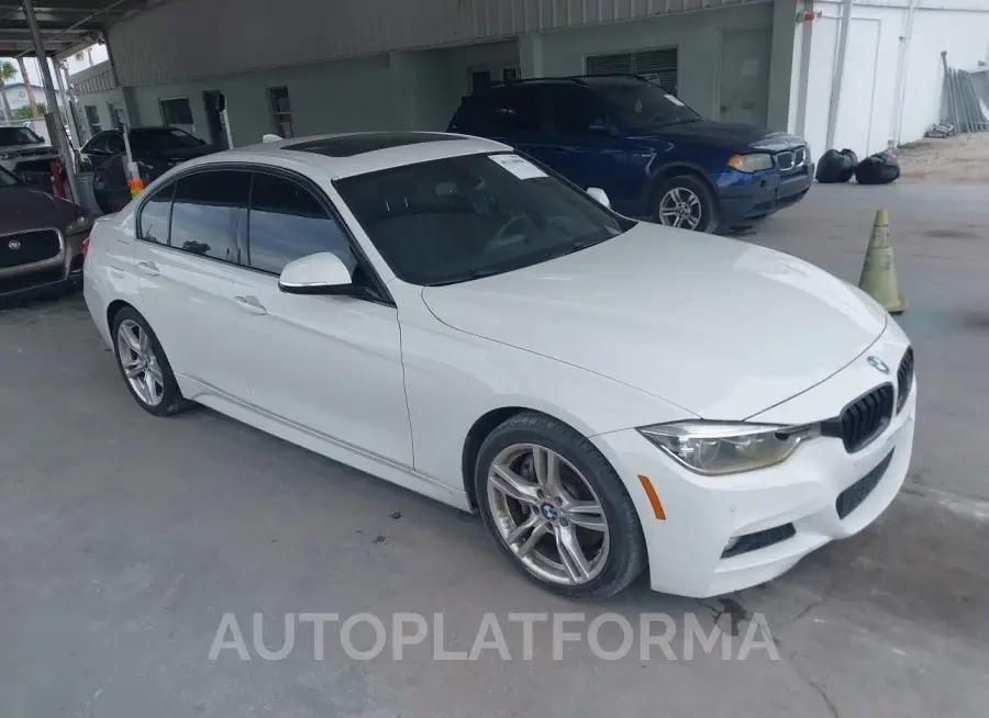 BMW 330I 2017 vin WBA8B9G52HNU09874 from auto auction Iaai