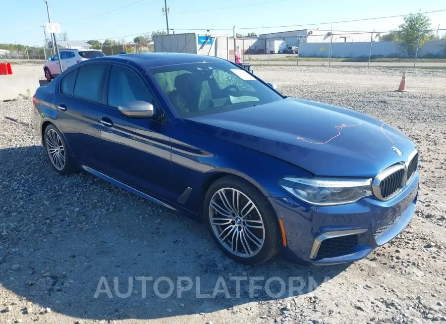 BMW M550I 2018 vin WBAJB9C58JB287035 from auto auction Iaai