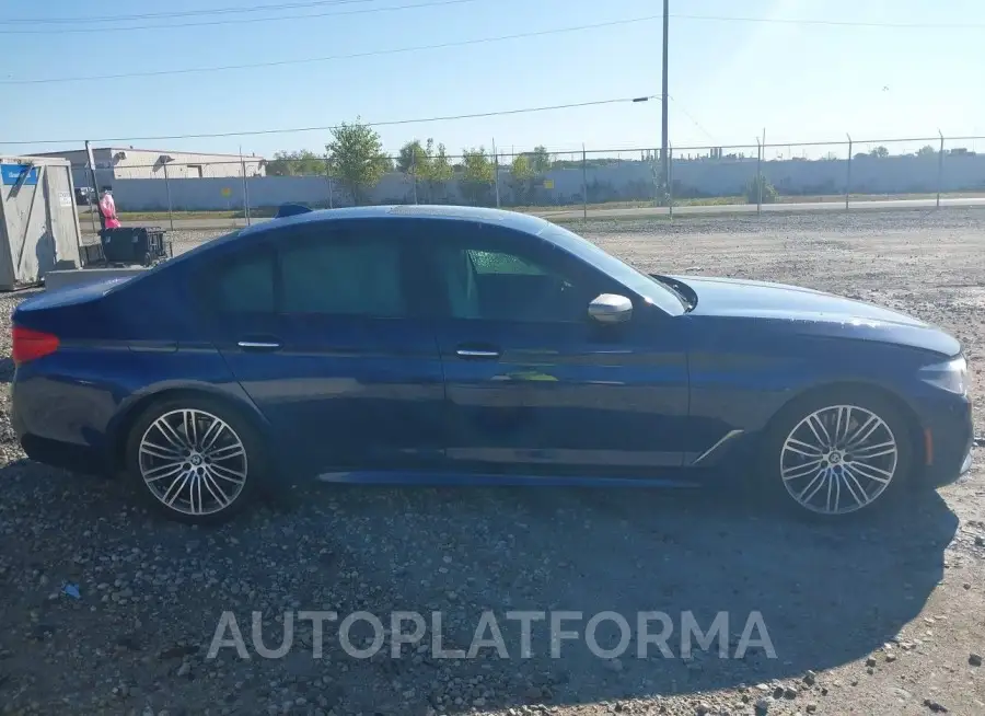 BMW M550I 2018 vin WBAJB9C58JB287035 from auto auction Iaai