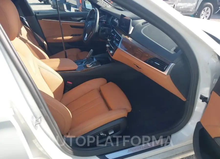 BMW 540I 2019 vin WBAJE5C5XKBM76948 from auto auction Iaai