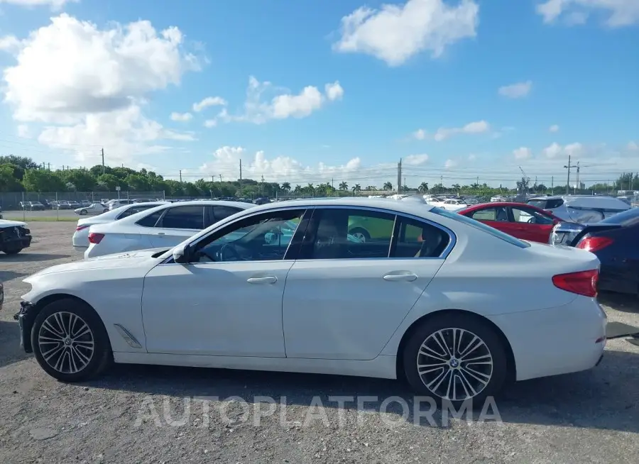 BMW 540I 2019 vin WBAJE5C5XKBM76948 from auto auction Iaai