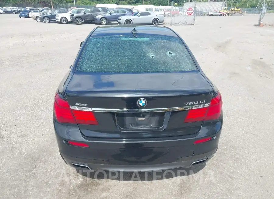 BMW 750LI 2015 vin WBAYF8C57FD654919 from auto auction Iaai