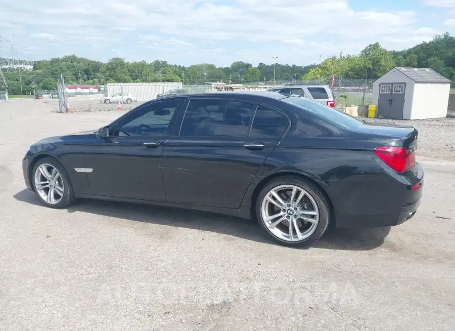 BMW 750LI 2015 vin WBAYF8C57FD654919 from auto auction Iaai