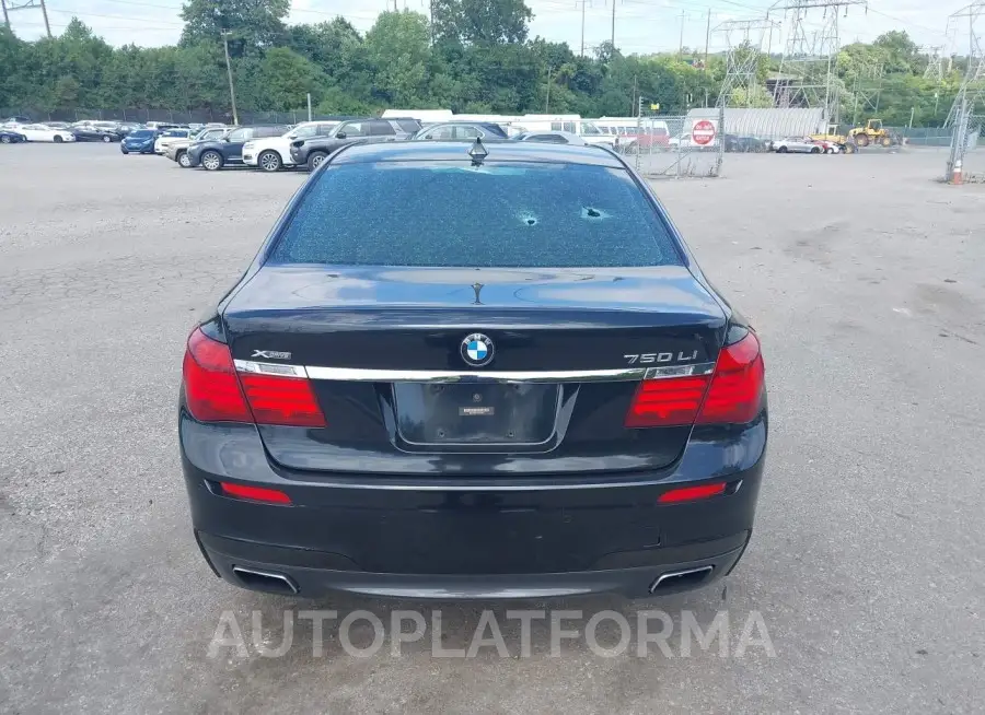 BMW 750LI 2015 vin WBAYF8C57FD654919 from auto auction Iaai