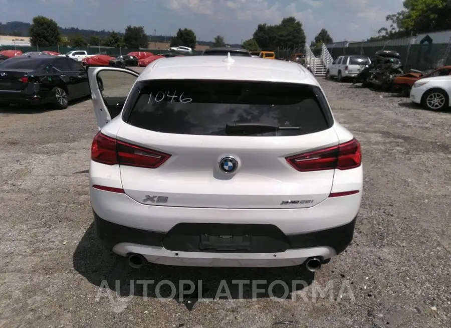 BMW X2 2020 vin WBXYJ1C04L5P18842 from auto auction Iaai