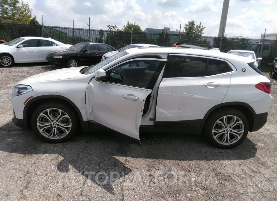 BMW X2 2020 vin WBXYJ1C04L5P18842 from auto auction Iaai