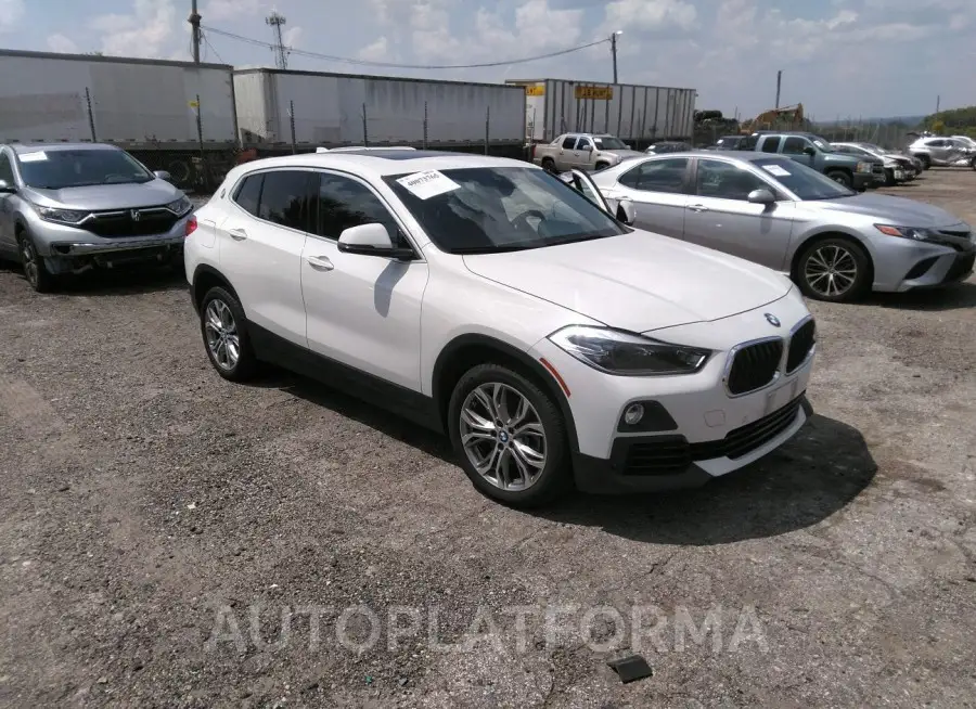 BMW X2 2020 vin WBXYJ1C04L5P18842 from auto auction Iaai