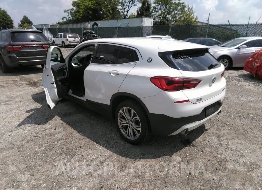 BMW X2 2020 vin WBXYJ1C04L5P18842 from auto auction Iaai