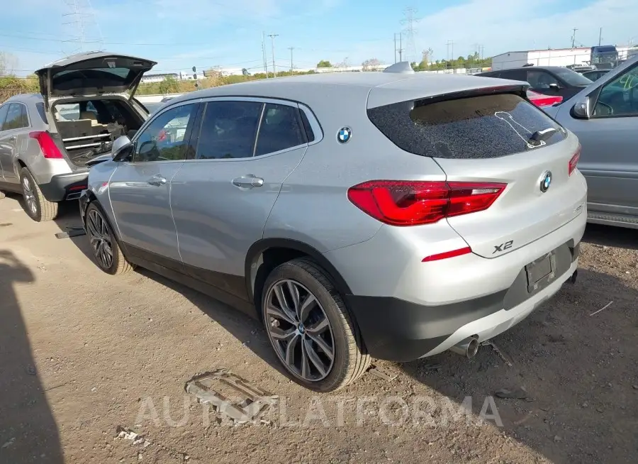 BMW X2 2018 vin WBXYJ3C31JEP76071 from auto auction Iaai