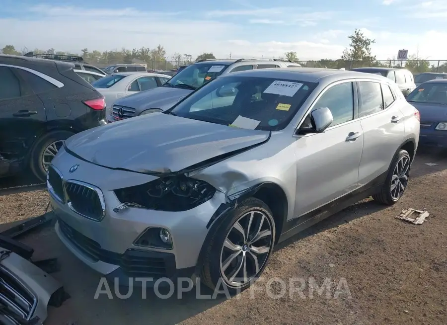 BMW X2 2018 vin WBXYJ3C31JEP76071 from auto auction Iaai