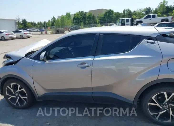 TOYOTA C-HR 2018 vin JTNKHMBX4J1010170 from auto auction Iaai