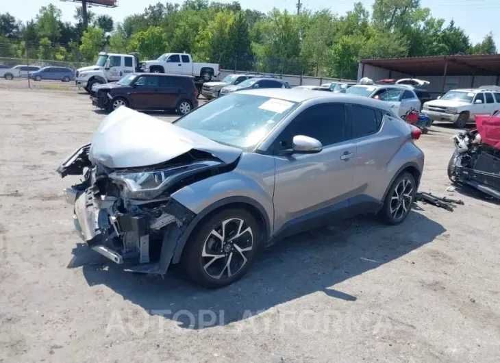 TOYOTA C-HR 2018 vin JTNKHMBX4J1010170 from auto auction Iaai