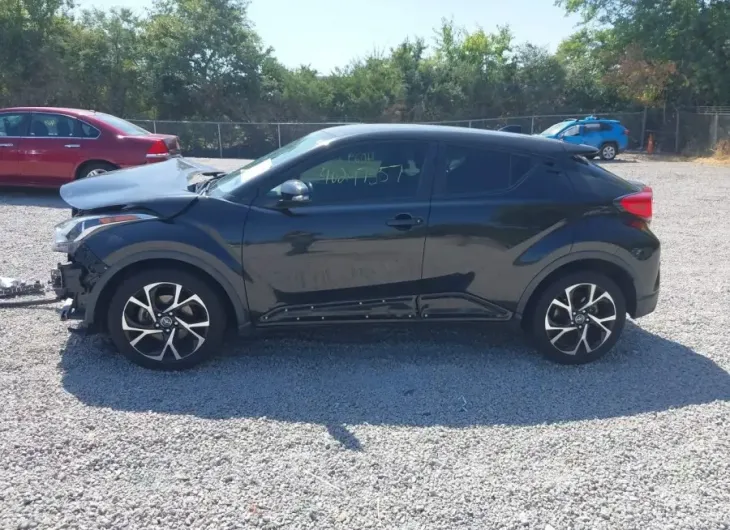 TOYOTA C-HR 2019 vin JTNKHMBX7K1032780 from auto auction Iaai