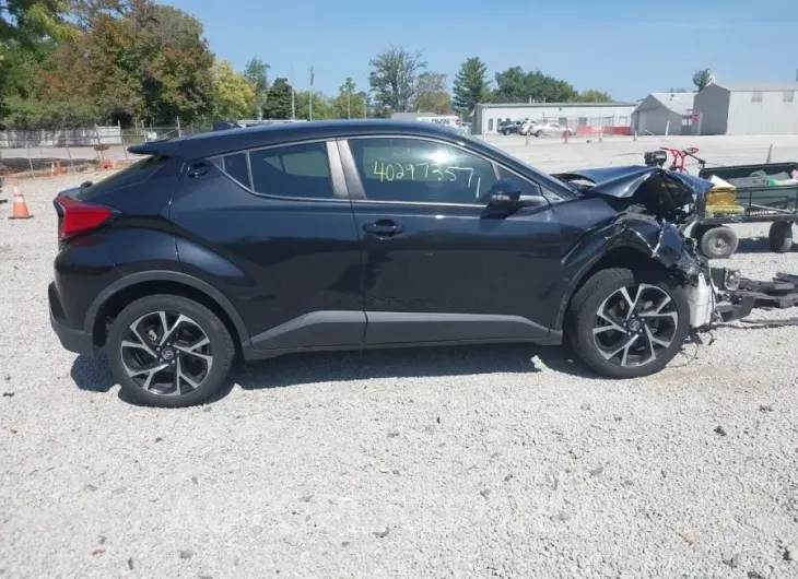 TOYOTA C-HR 2019 vin JTNKHMBX7K1032780 from auto auction Iaai