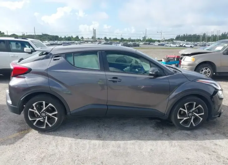 TOYOTA C-HR 2021 vin JTNKHMBX8M1105156 from auto auction Iaai