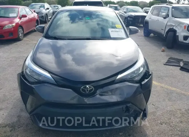 TOYOTA C-HR 2021 vin JTNKHMBX8M1105156 from auto auction Iaai