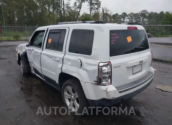 JEEP PATRIOT 2015 vin 1C4NJPCB3FD236037 from auto auction Iaai