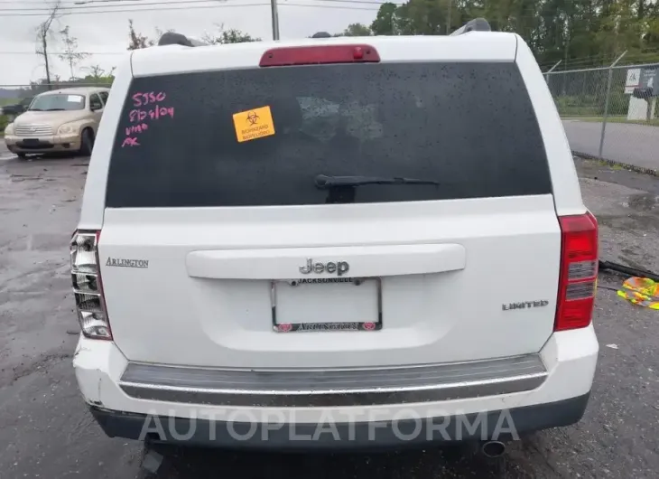 JEEP PATRIOT 2015 vin 1C4NJPCB3FD236037 from auto auction Iaai