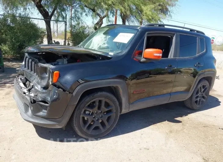 JEEP RENEGADE 2020 vin ZACNJABB9LPL71290 from auto auction Iaai