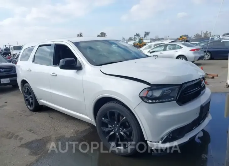 DODGE DURANGO 2020 vin 1C4RDHAG9LC102681 from auto auction Iaai