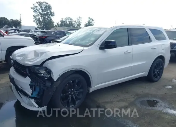 DODGE DURANGO 2020 vin 1C4RDHAG9LC102681 from auto auction Iaai