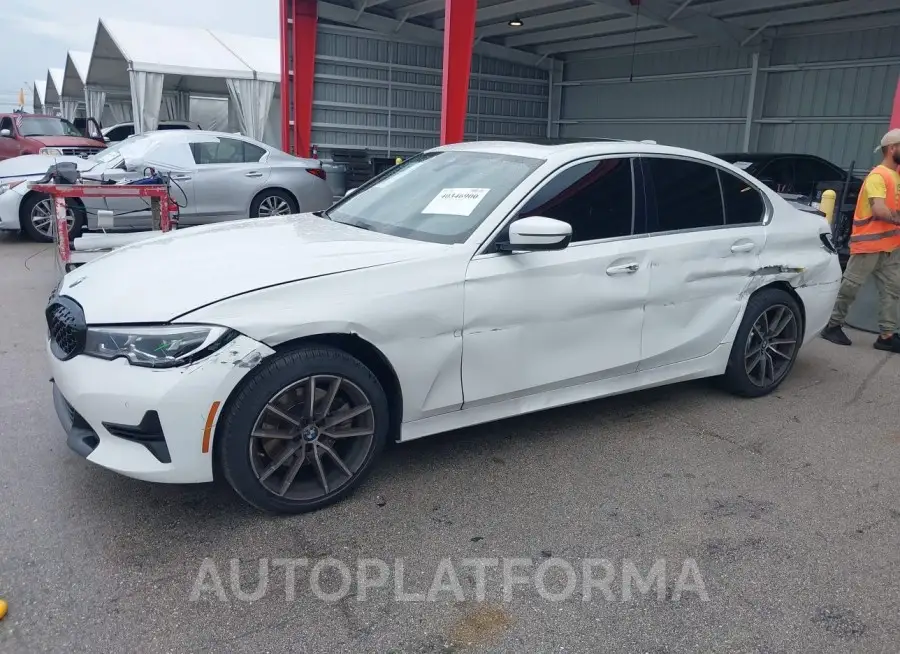 BMW 330I 2021 vin 3MW5R1J04M8B70189 from auto auction Iaai