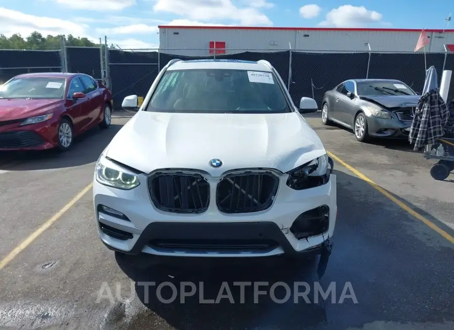 BMW X3 2019 vin 5UXTR7C52KLE97915 from auto auction Iaai