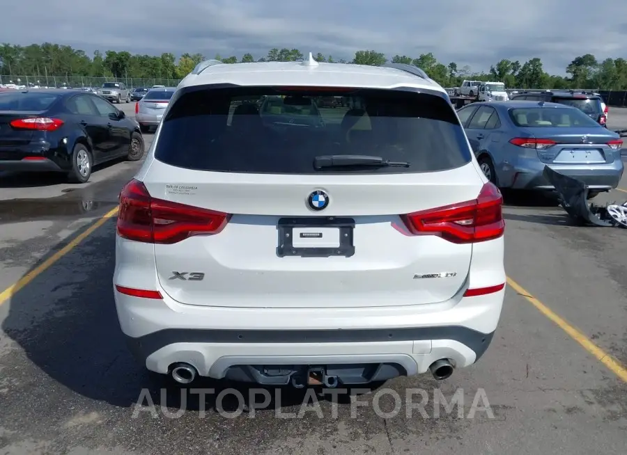 BMW X3 2019 vin 5UXTR7C52KLE97915 from auto auction Iaai