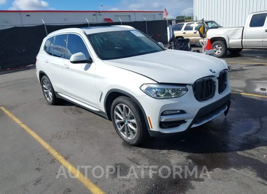 BMW X3 2019 vin 5UXTR7C52KLE97915 from auto auction Iaai