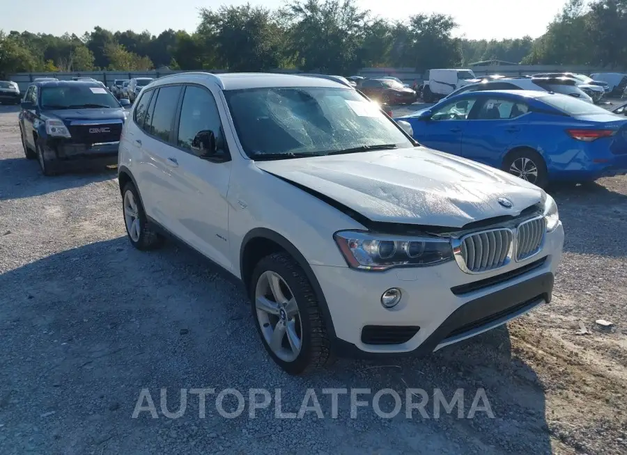 BMW X3 2017 vin 5UXWX9C57H0T06978 from auto auction Iaai